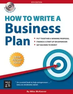 How to Write a Business Plan, 8th edition (repost)