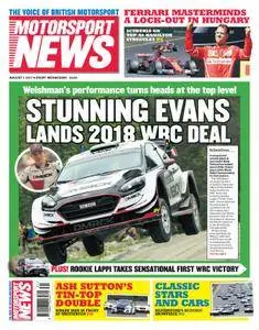 Motorsport News - August 02, 2017