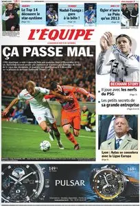L'Equipe du Jeudi 24 Novembre 2011