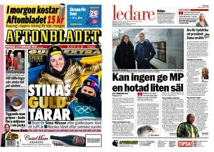 Aftonbladet – 14 februari 2018