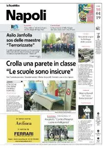 la Repubblica Napoli - 18 Aprile 2019
