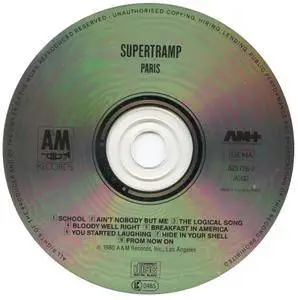 Supertramp - Paris (1980)