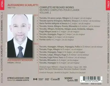 Alexander Weimann - Alessandro Scarlatti: Complete Keyboard Works, Vol.2 (2010)