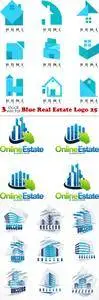 Vectors - Blue Real Estate Logo 25