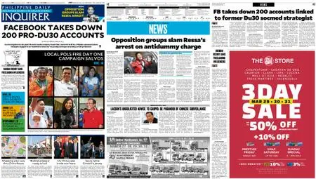 Philippine Daily Inquirer – March 30, 2019