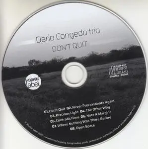Dario Congedo Trio - Don't Quit (2020)
