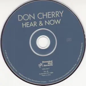 Don Cherry - Hear & Now (1977) {Atlantic--Wounded Bird WOU8217 rel 2007}