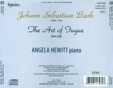 Angela Hewitt - Johann Sebastian Bach: The Art of Fugue (2014) 2CDs