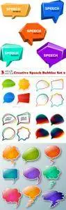 Vectors - Creative Speech Bubbles Set 2