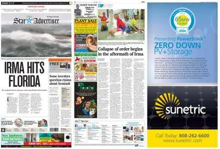 Honolulu Star-Advertiser – September 11, 2017