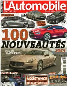 L'Automobile Magazine 800 - Janvier 2013