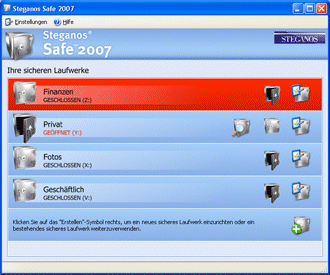 Steganos Safe 2007 ver. 9.0.2