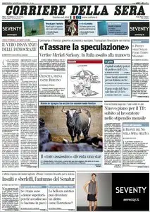 Il Corriere della Sera (17-08-11)