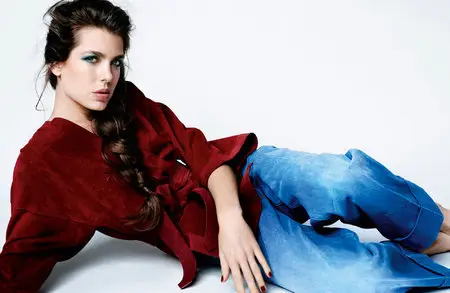 Charlotte Casiraghi by Mario Testino for Vogue Paris April 2015