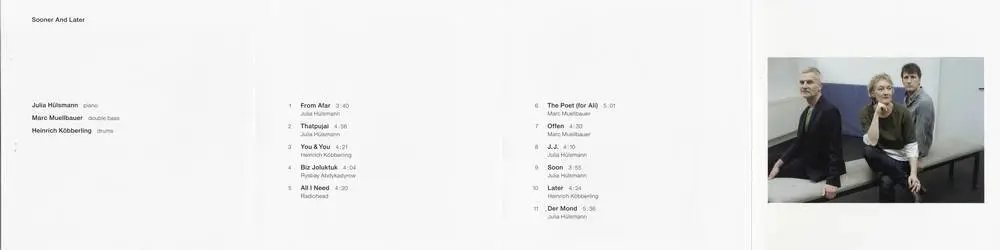 Julia Hulsmann Trio - Sooner & Later (2017) {ECM}