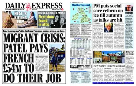 Daily Express – July 21, 2021