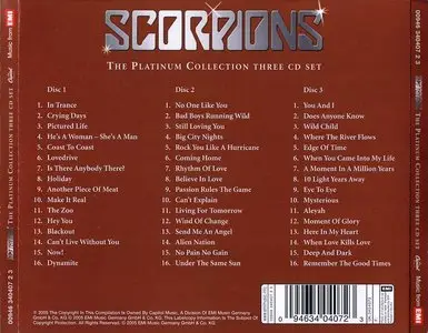 Scorpions - The Platinum Collection: Three CD Set (2005)