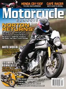 Motorcycle Classics - March / April 2011