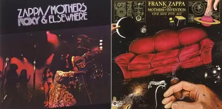 Frank Zappa & The Mothers - Roxy & Elsewhere (1974) + One Size Fits All (1975) {2012 UMe Remaster}