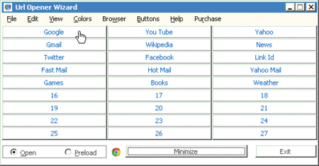 Url Opener Wizard 3.01