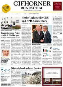 Gifhorner Rundschau - Wolfsburger Nachrichten - 29. Oktober 2018