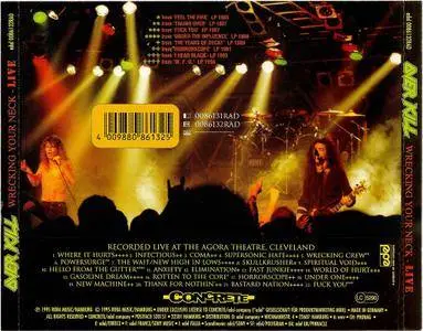 Overkill - Wrecking Your Neck Live (1995) [3CD Edition]