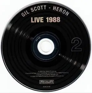 Gil Scott-Heron - Live At The Town & Country 1988 (2008) {2CD Acadia ACAD 8198}