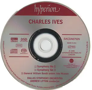 Charles Ives - Symphonies Nos. 2 & 3 / General William Booth [Part 2/2] (2006) {Hybrid-SACD // ISO & HiRes FLAC} 