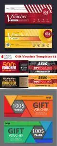 Vectors - Gift Voucher Templates 12