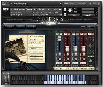 Cinesamples CineBrass Descant Horn KONTAKT