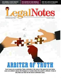 Legal Notes - September 2018