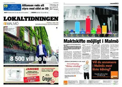 Lokaltidningen Malmö Kirseberg, Husie, Oxie – 15 september 2018