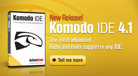 ActiveState Komodo IDE ver.4.1.1.279677
