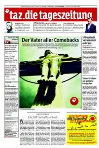 Die Tageszeitung TAZ vom 23 April 2011
