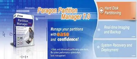 Portable Paragon Partition Manager 7