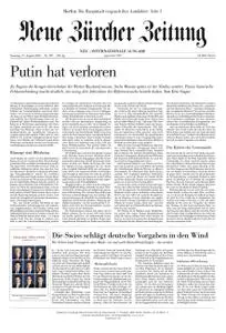 Neue Zürcher Zeitung International – 27. August 2022