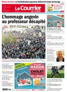 Le Courrier de l'Ouest Cholet – 19 octobre 2020
