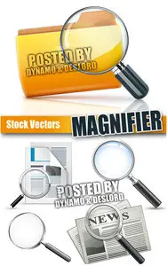 Magnifier - Stock Vectors
