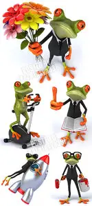 Funny frog