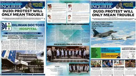 Philippine Daily Inquirer – May 21, 2018