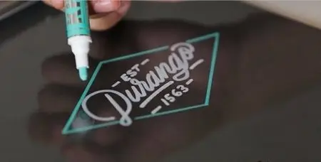 SkillShare - It's a Living: Lettering and Shading a Monoline Wordmark