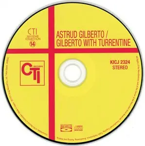 Astrud Gilberto - Gilberto With Turrentine (1971) {2013, Blu-Spec CD, Japanese Reissue, Remastered}