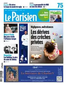 Le Parisien du Jeudi 7 Septembre 2023