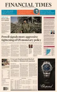 Financial Times Asia - March 22, 2022