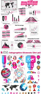 Vectors - Infographics Elements (Set 30)