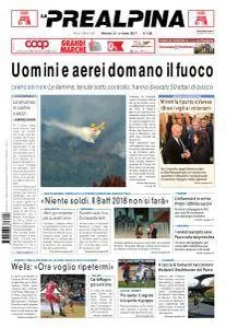 La Prealpina - 31 Ottobre 2017
