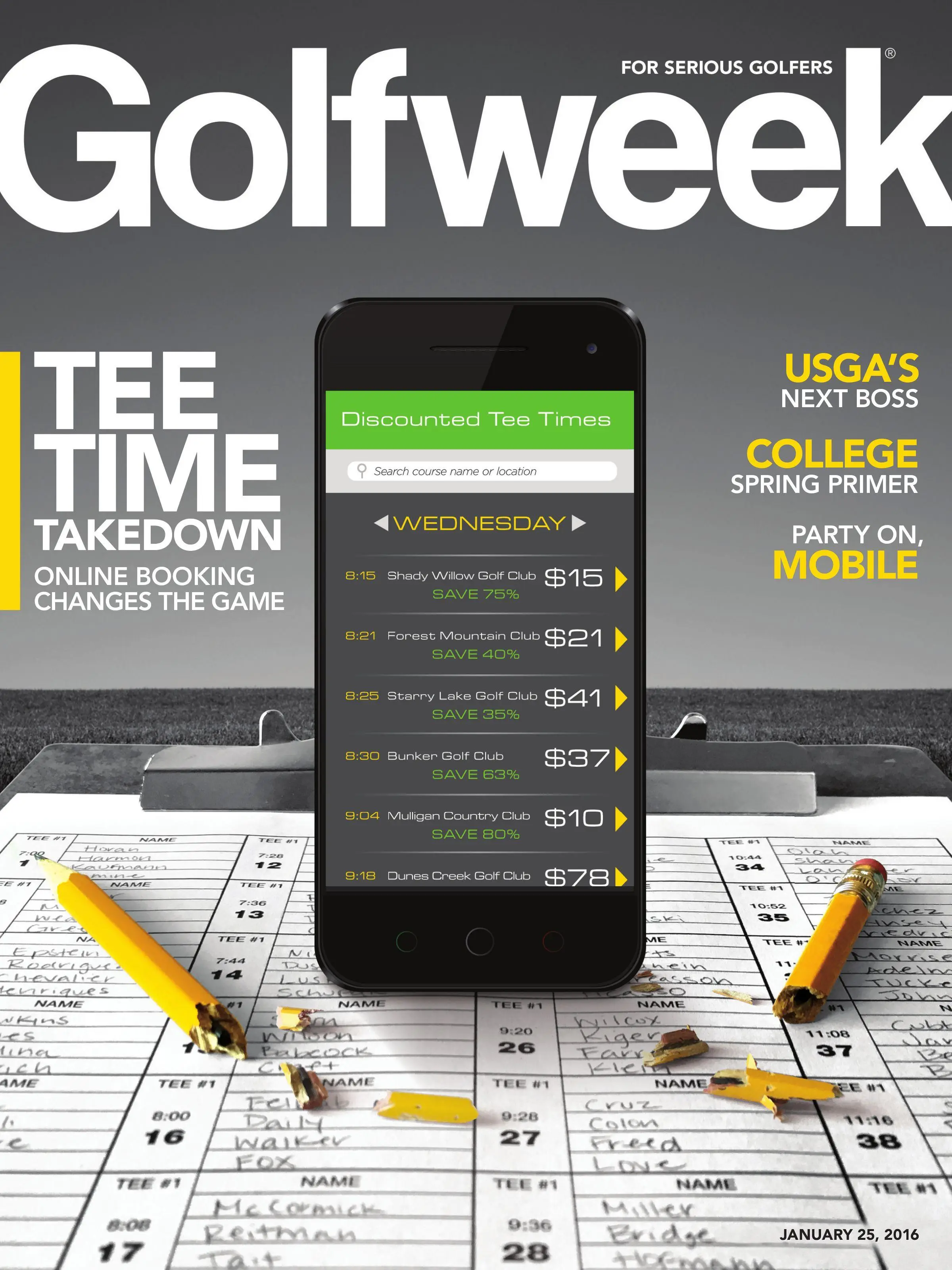 Golfweek – 25 January 2016