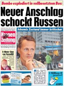 Kronen Zeitung,31. Dezember 2013