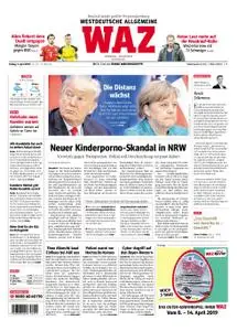 WAZ Westdeutsche Allgemeine Zeitung Essen-Postausgabe - 05. April 2019