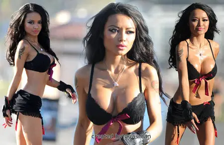 Tila Tequila - Bikini Photoshoot in Malibu on January 27, 2012 Part 2